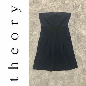 Theory Strapless dress